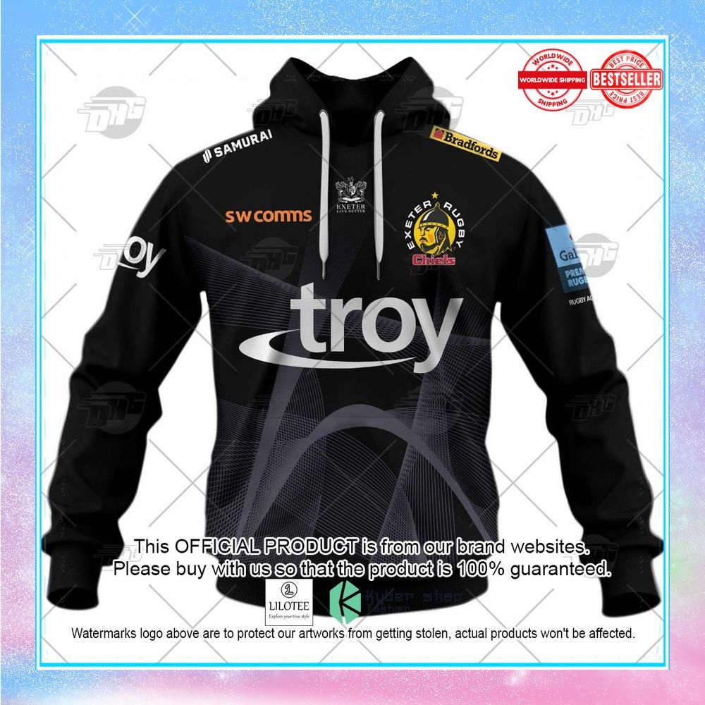 personalize rugby exeter chiefs 2022 23 home shirt hoodie 2 446