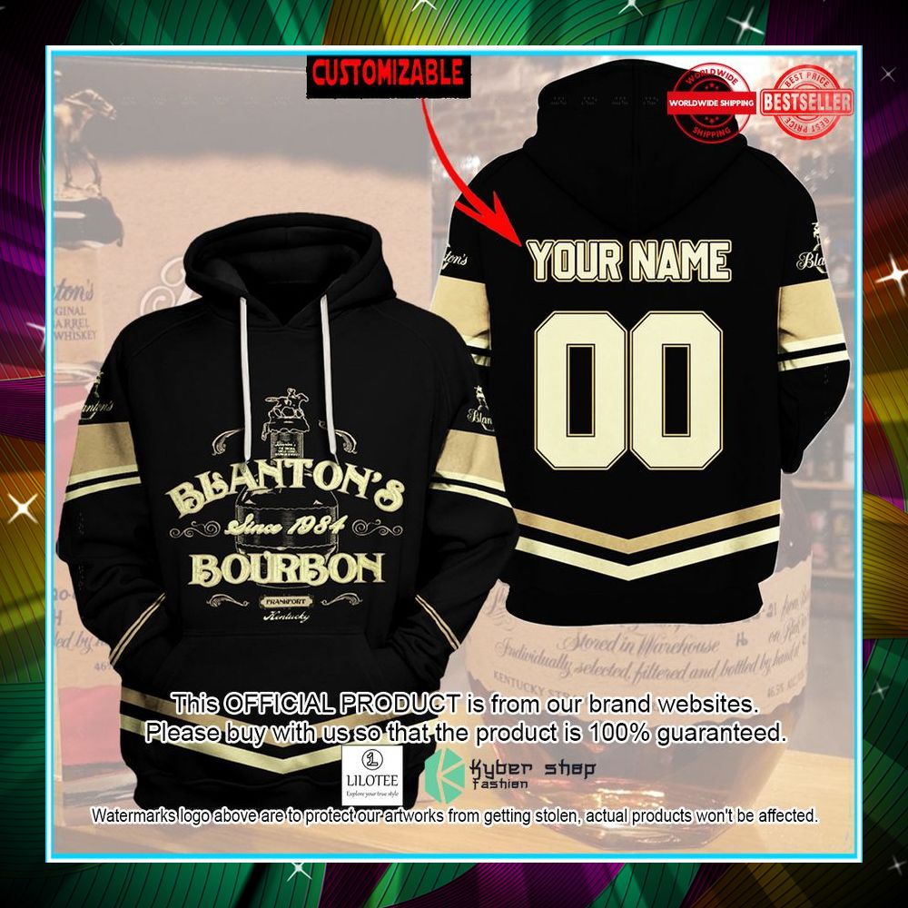 personalized blantons bourbon hoodie 1 13