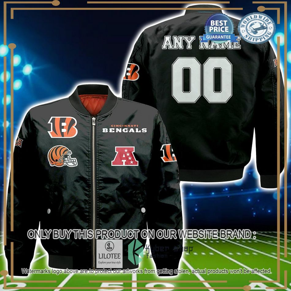 Personalized Cincinnati Bengals NFL Bomber Jacket - LIMITED EDITION 5