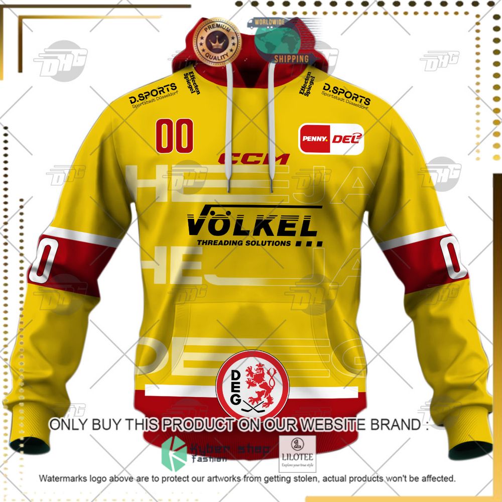 personalized del dusseldorfer eg yellow red 3d hoodie shirt 2 72169