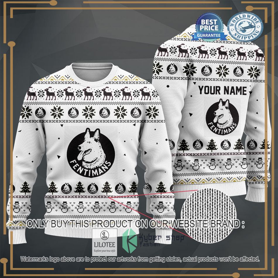 personalized fentimans white sweater hoodie sweater 2 25647