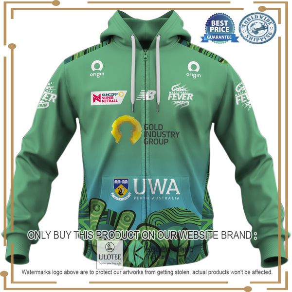 personalized netball west coast fever indigenous shirt hoodie 2 1317