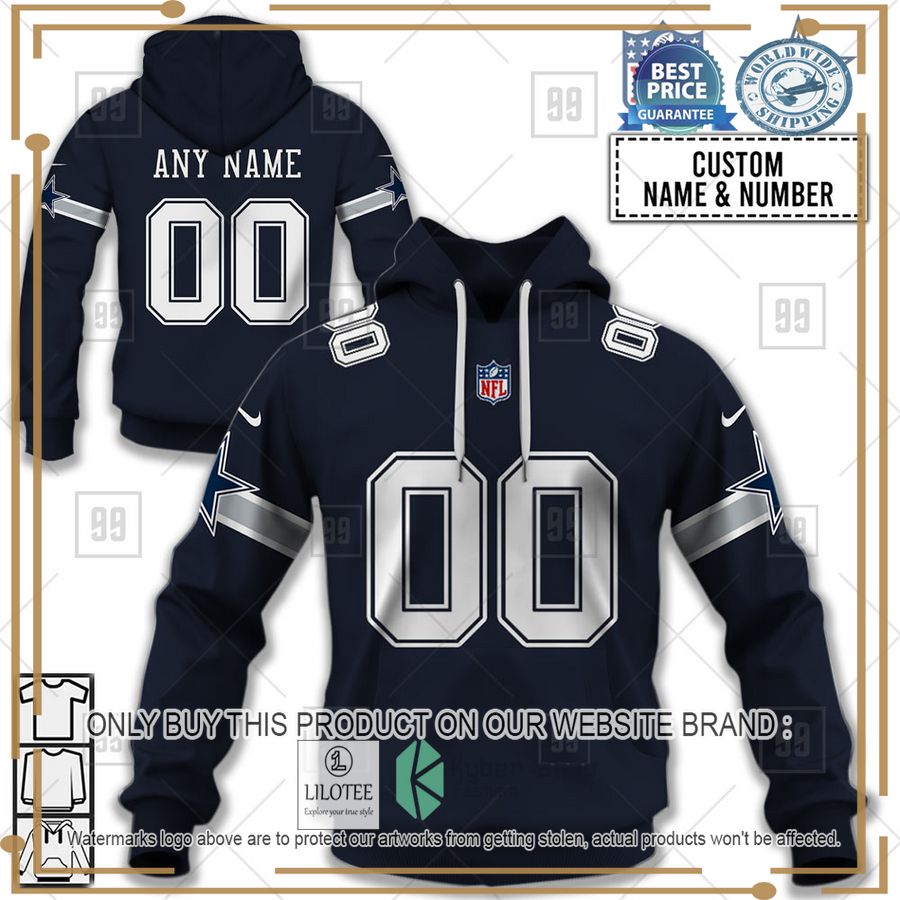 personalized nfl dallas cowboys home jersey shirt hoodie 1 85598