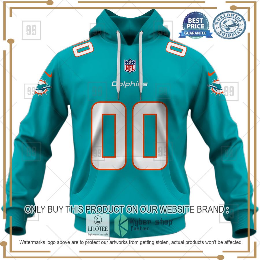 personalized nfl miami dolphins home jersey shirt hoodie 2 50335