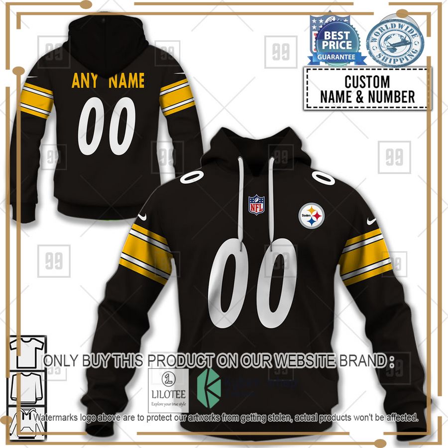 personalized nfl pittsburgh steelers home jersey shirt hoodie 1 90107