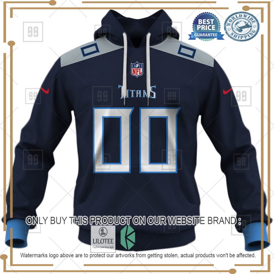 personalized nfl tennessee titans home jersey shirt hoodie 2 40586