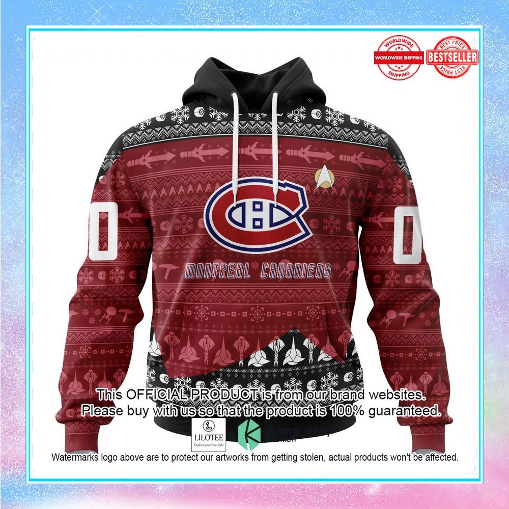personalized nhl montreal canadiens star trek shirt hoodie 1 413