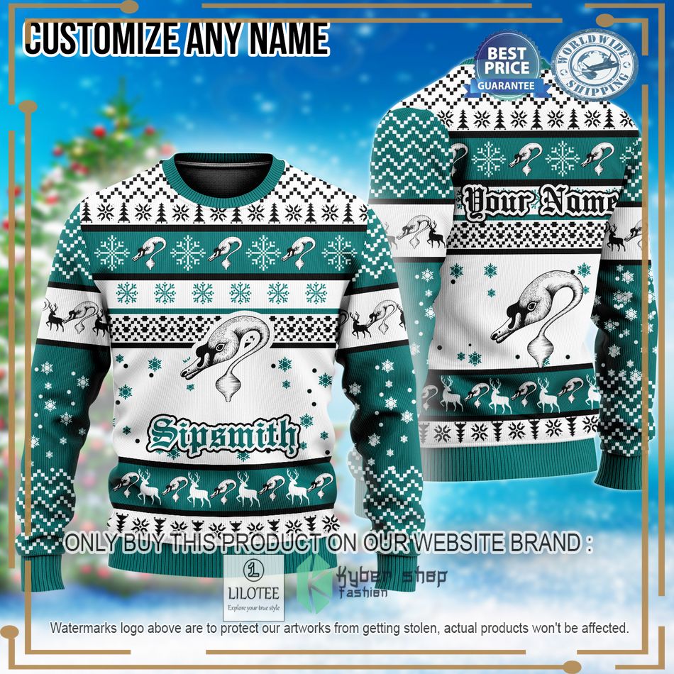 personalized sipsmith christmas sweater 1 15129