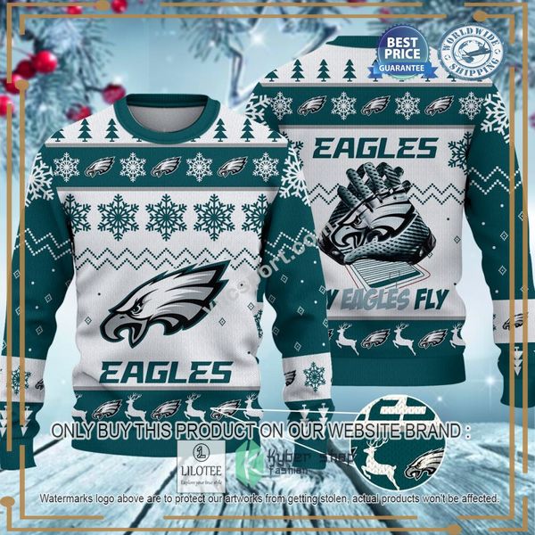 philadelphia eagles fly eagles fly christmas sweater 1 60877