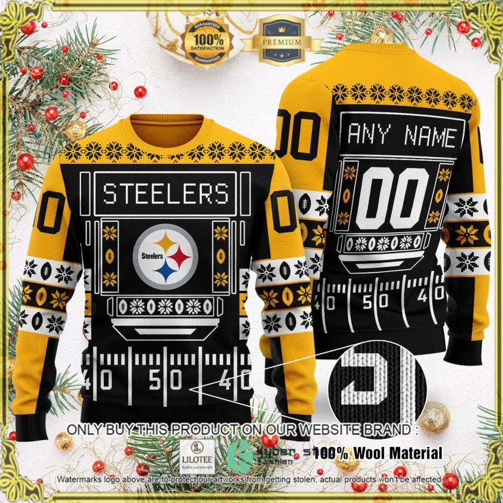 pittsburgh steelers nfl personalized ugly sweater 1 10231