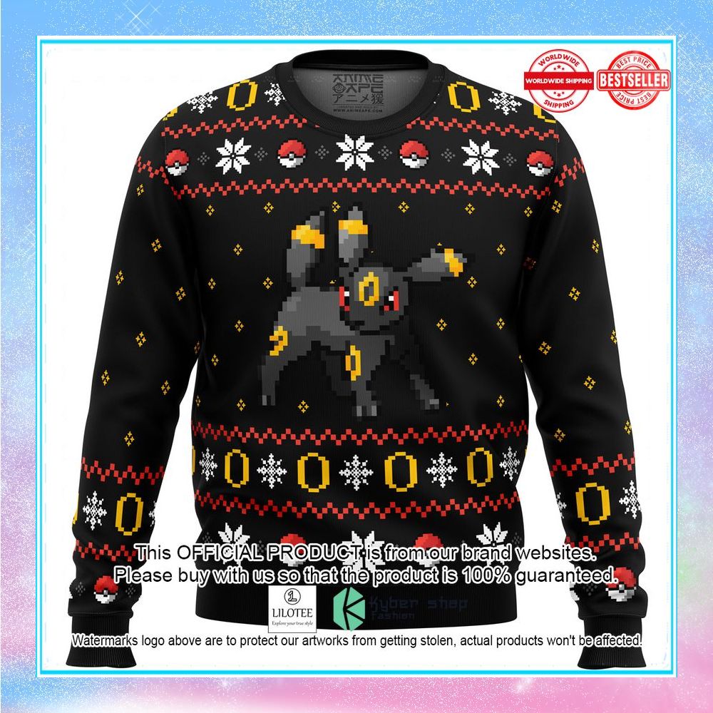 pokemon ring of umbreon ugly sweater 1 111