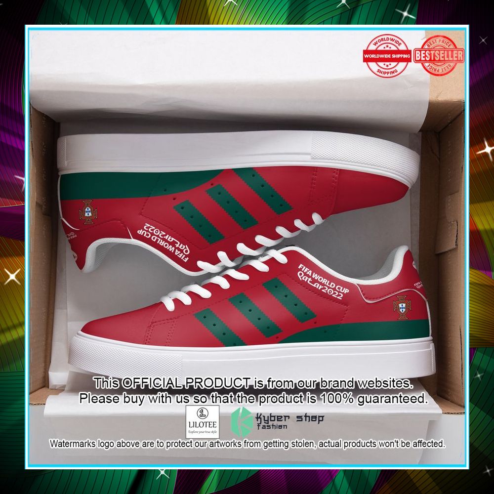 portugal national team lh wc 2022 red stan smith shoes 1 415