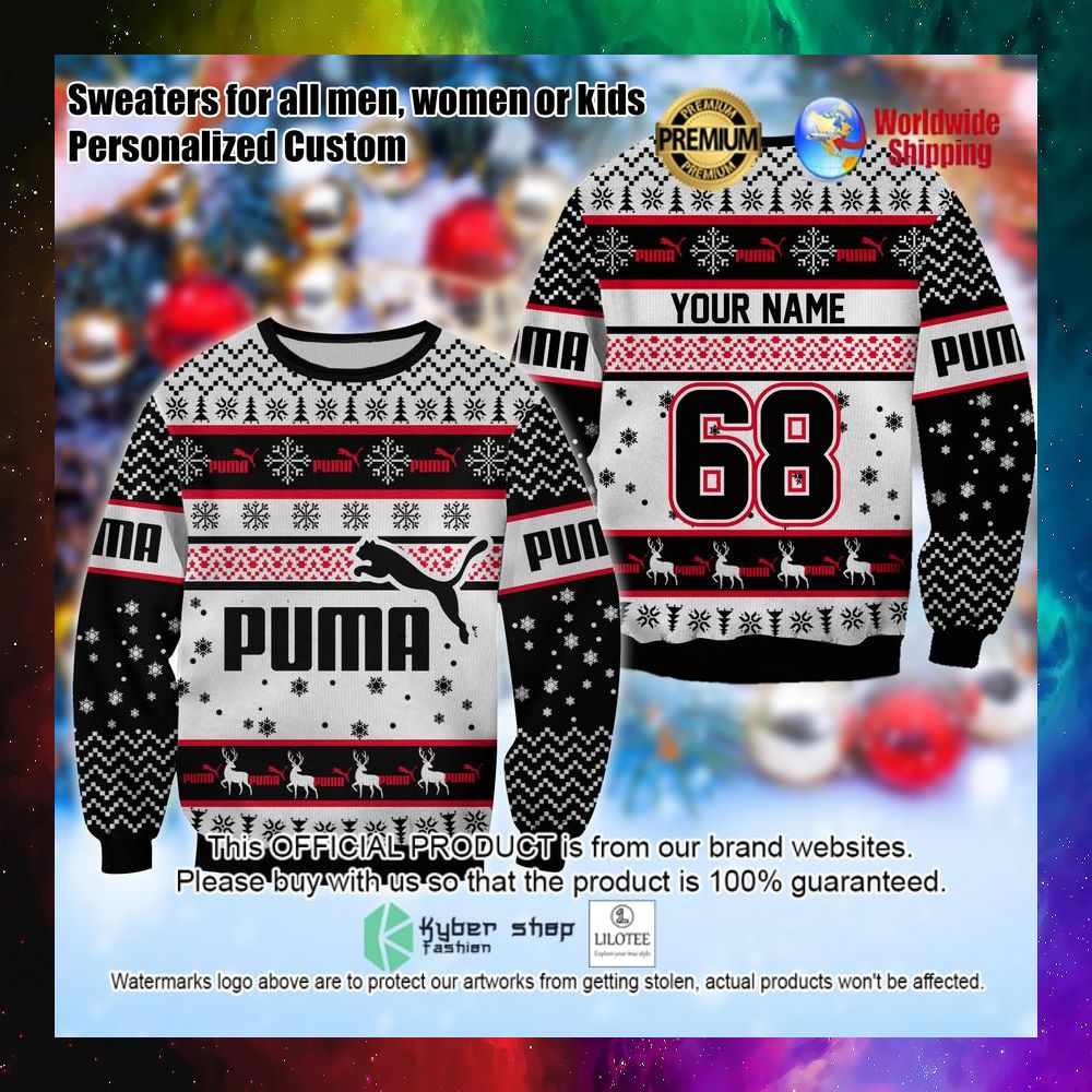 puma personalized christmas sweater 1 601