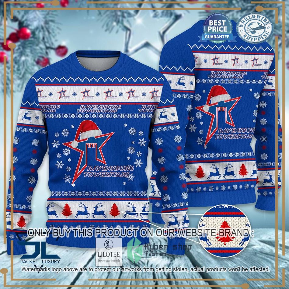 Ravensburg Towerstars Pen del 1 and 2 Ugly Sweater 7