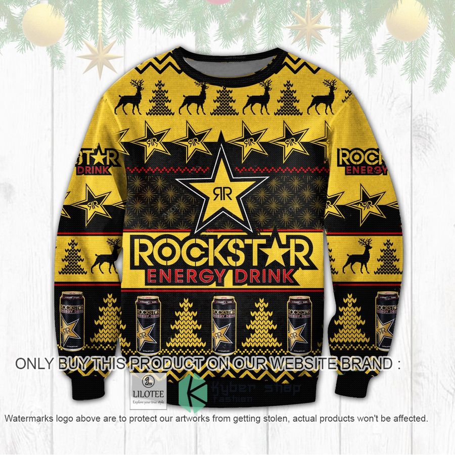 Rockstar Christmas Sweater, Sweatshirt 9