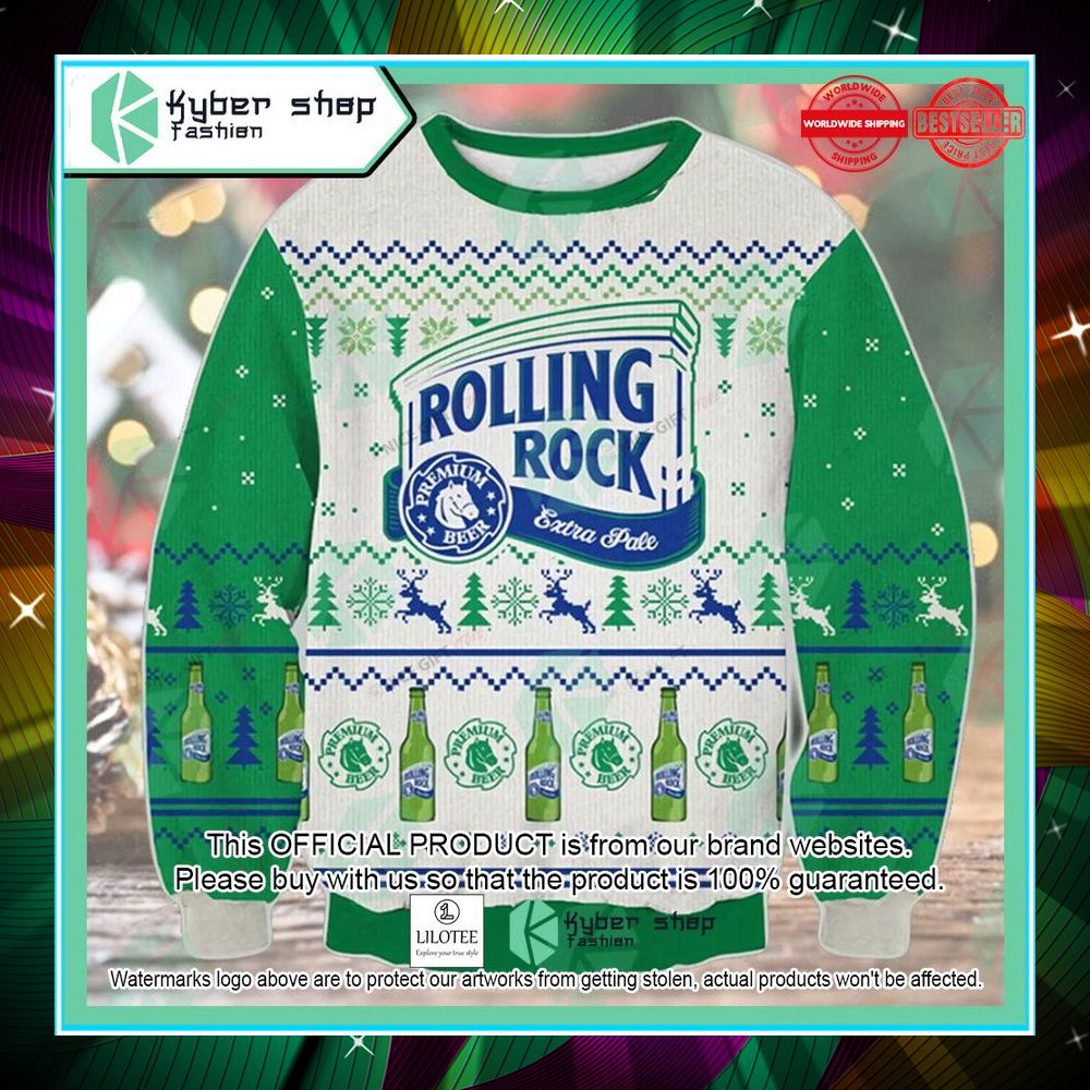 rolling rock christmas sweater 1 47
