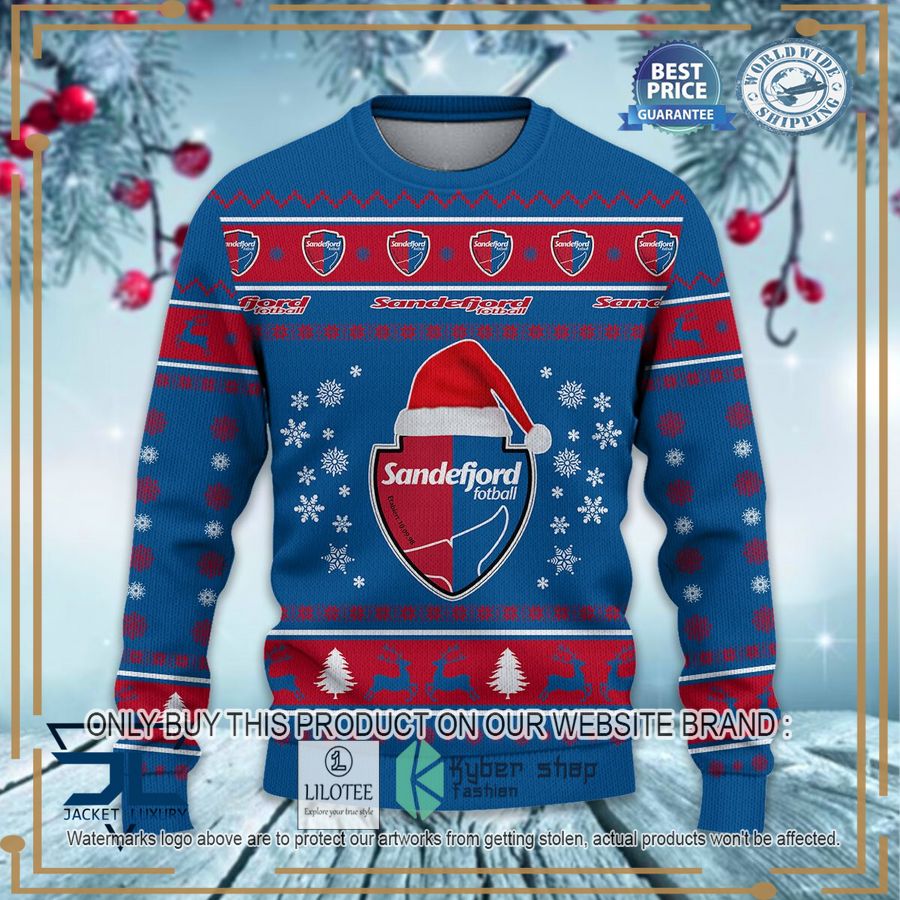sandefjord fotball christmas sweater 2 87355