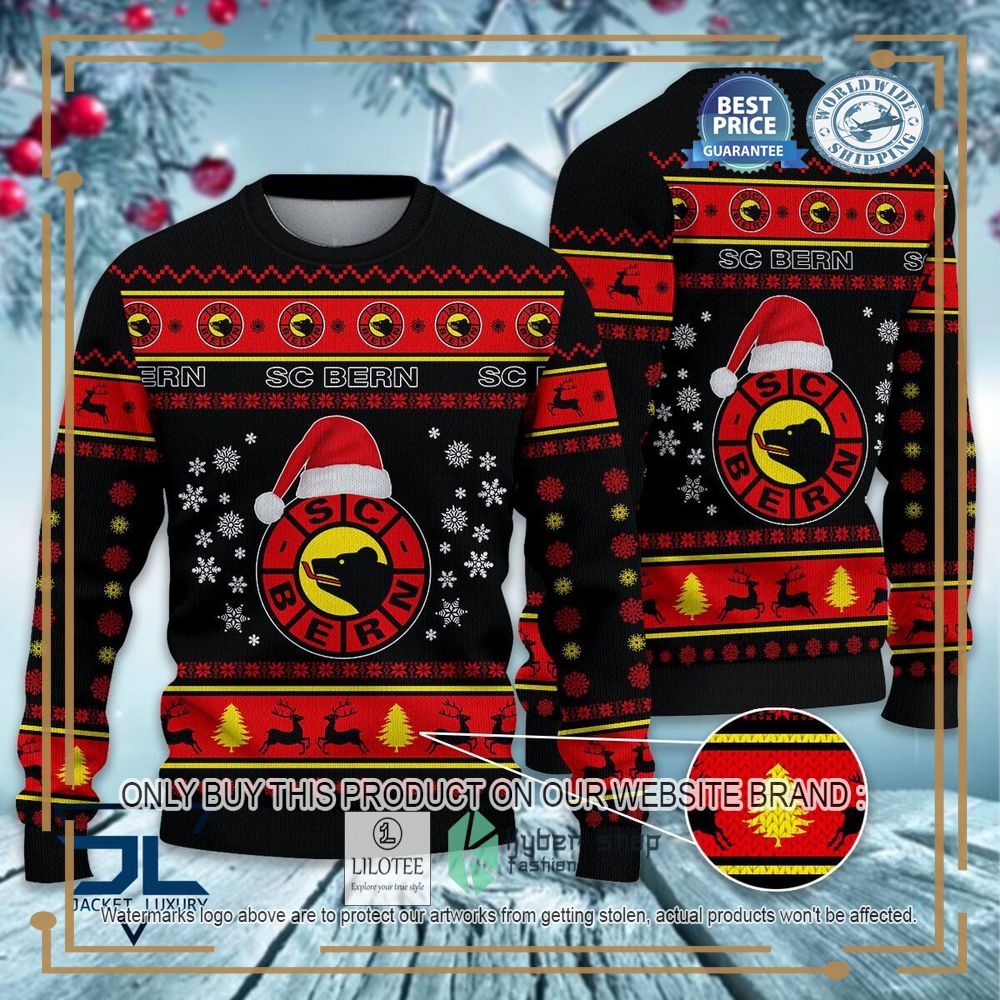 SC Bern Ugly Christmas Sweater 6