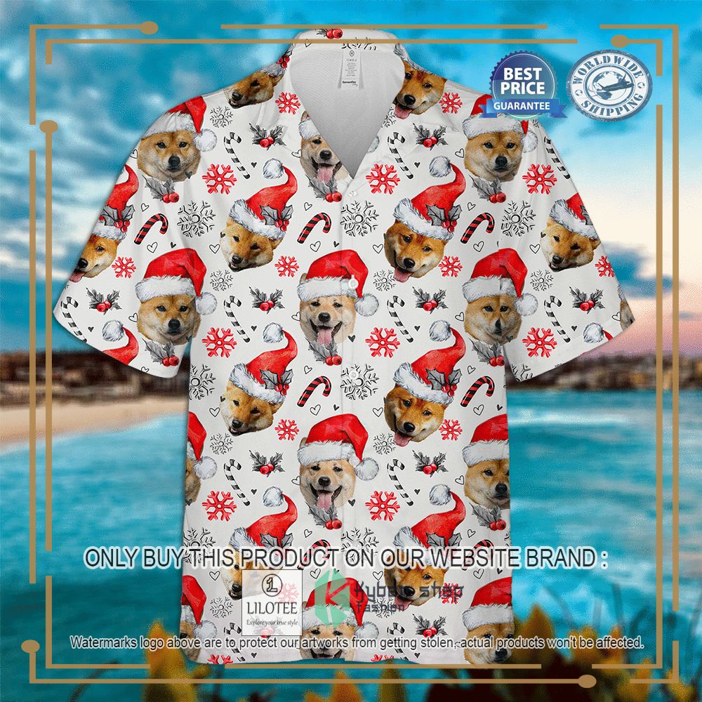Shiba Inu Christmas Hawaiian Shirt 4