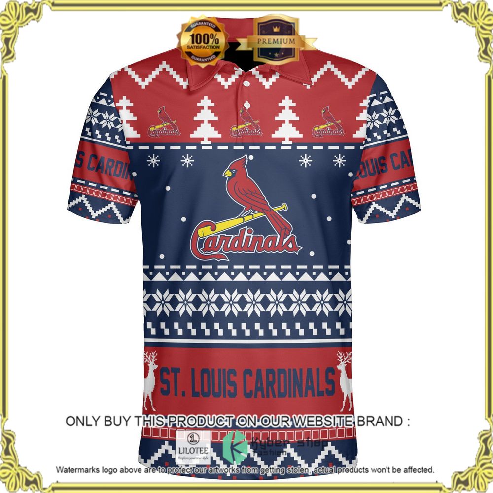 st louis cardinals personalized sweater polo 1 42631