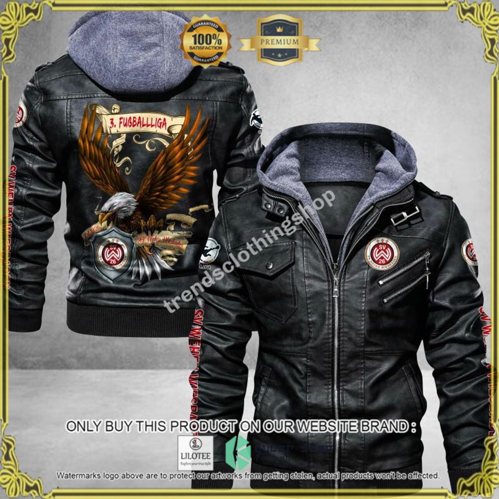 sv wehen wiesbaden fussball liga eagle leather jacket 1 79791