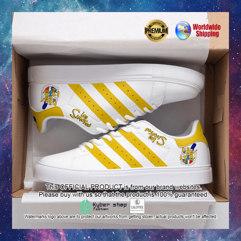 the simpsons stan smith low top shoes 1 158