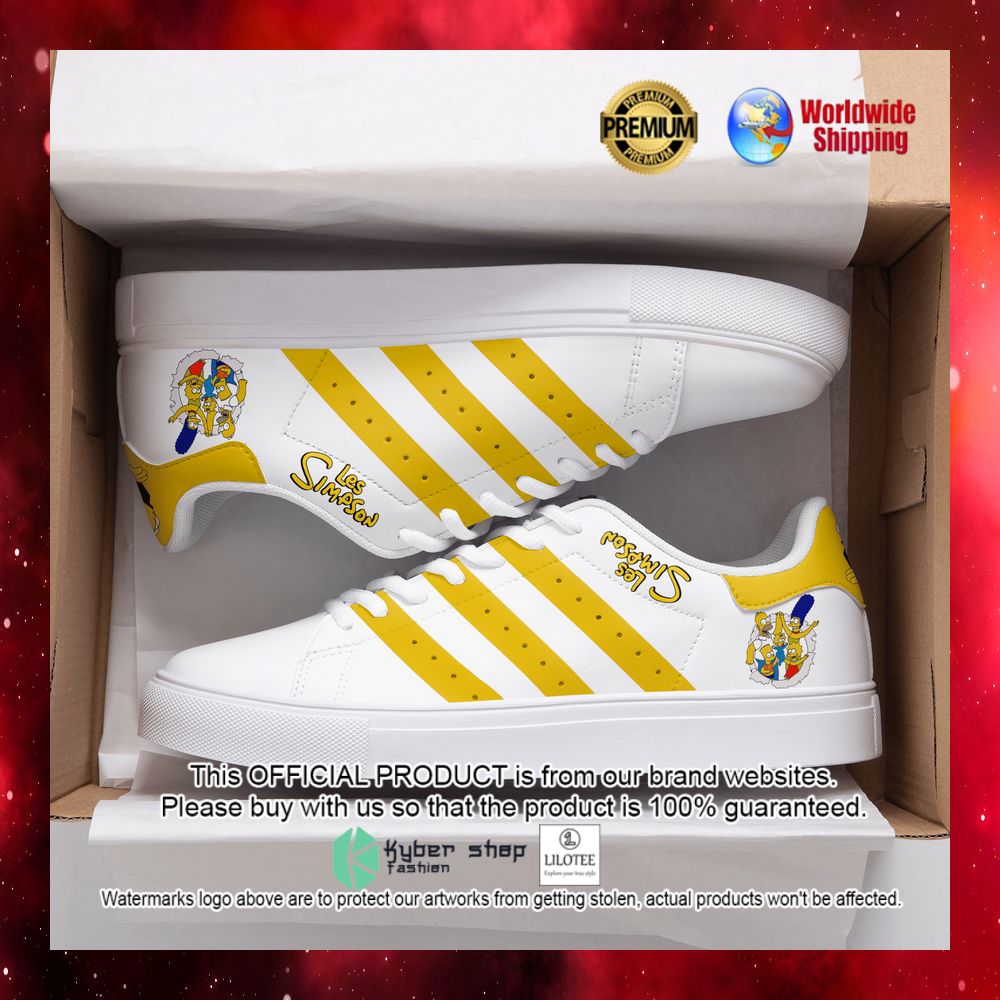 the simpsons stan smith low top shoes 1 217