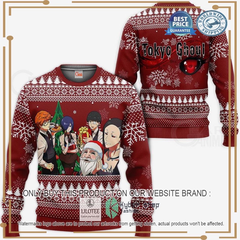 Tokyo Ghoul Ugly Christmas Sweater 3