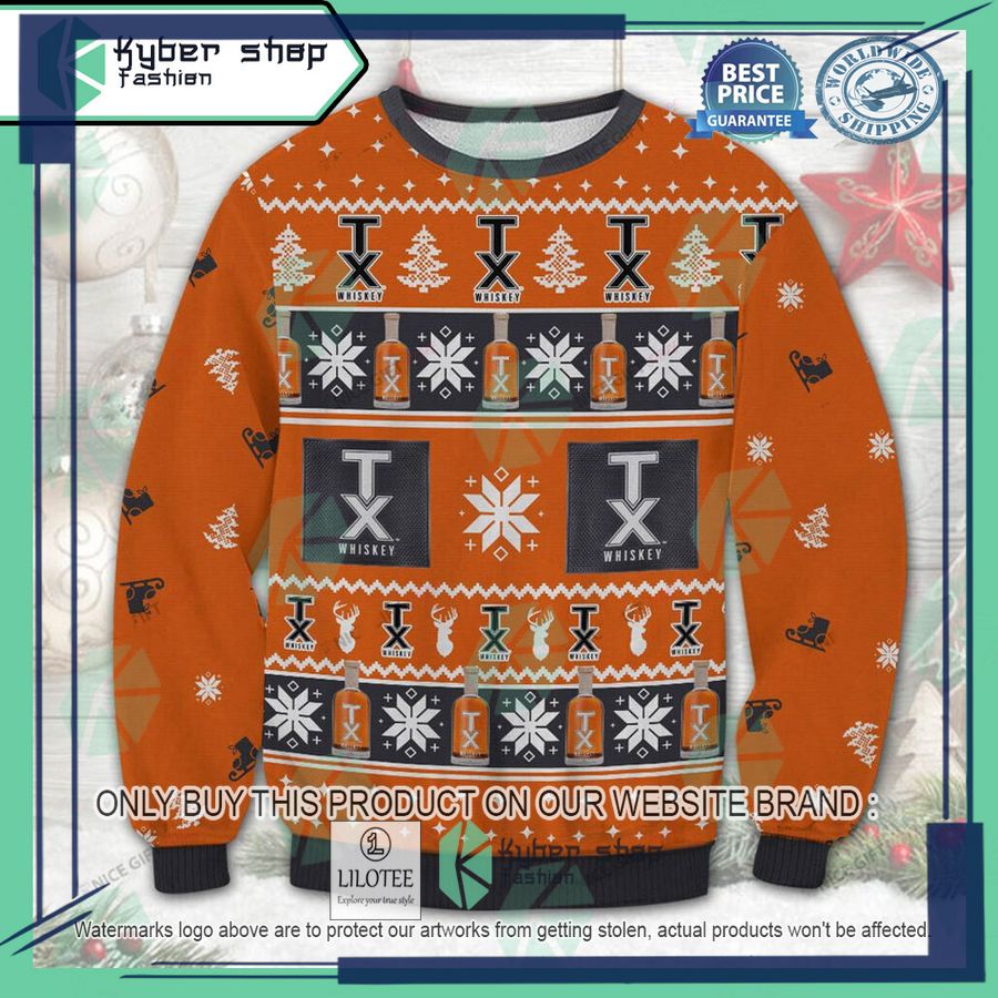 tx whiskeys ugly christmas sweater 1 2418