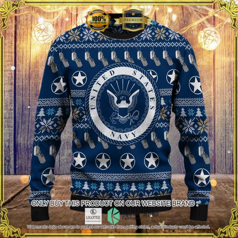 united states navy veteran christmas sweater 1 49348