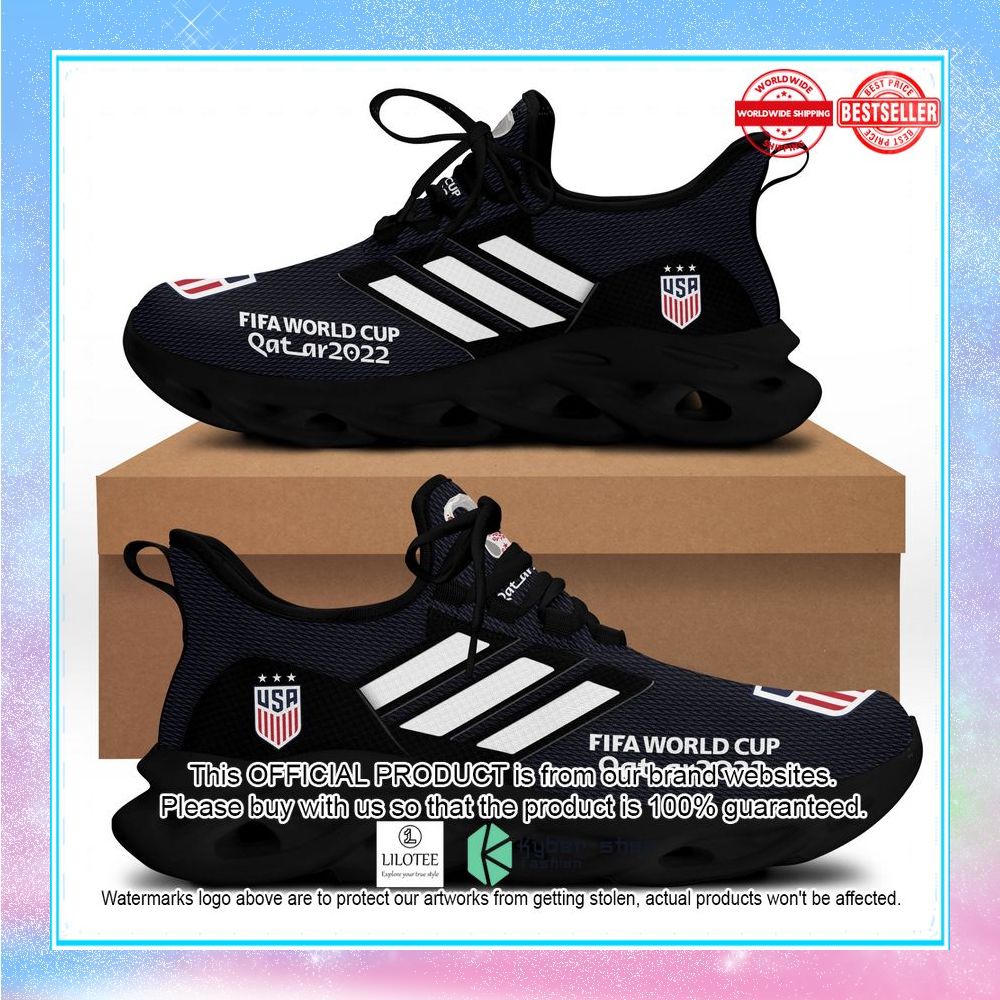 usa national team lh wc 2022 black clunky max soul shoes 1 212