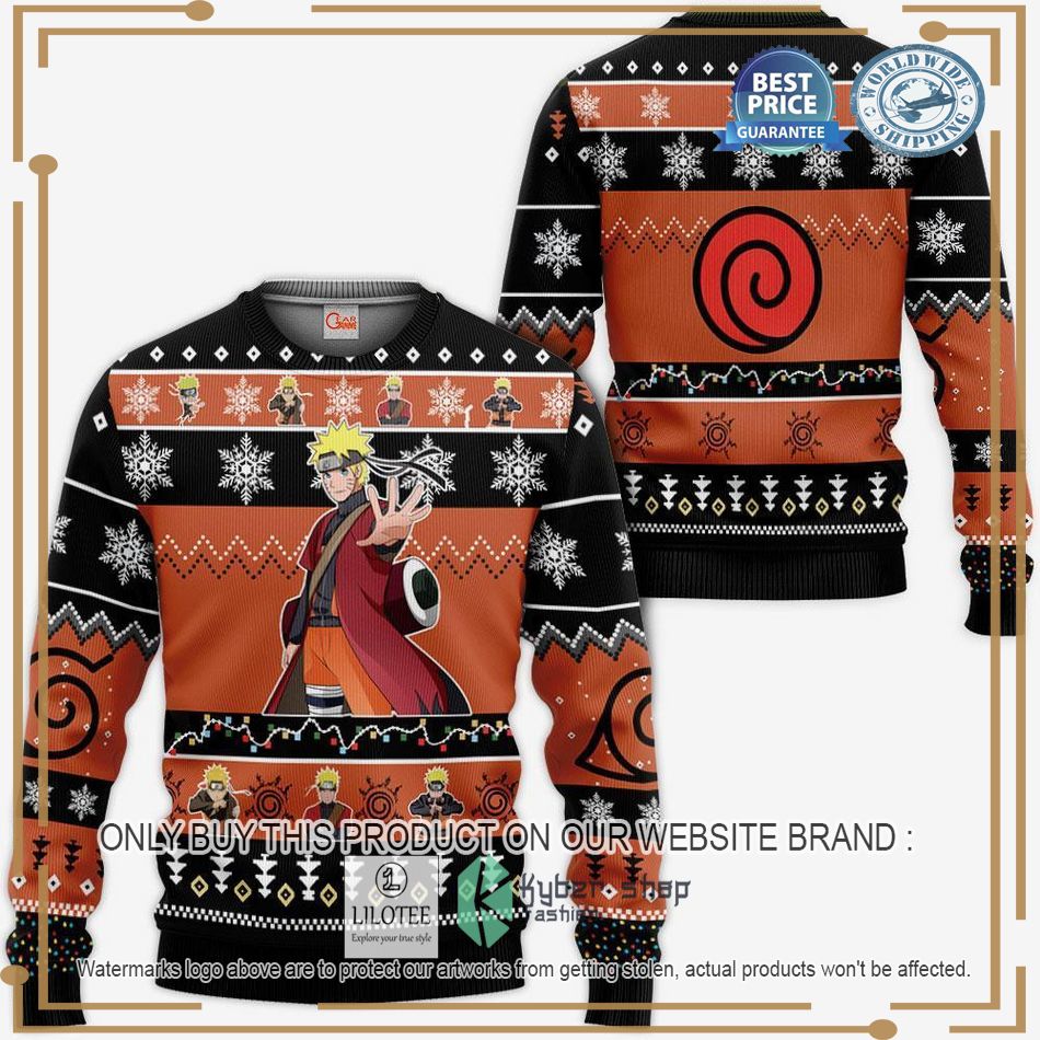 Uzumaki Sage Ugly Christmas Sweater 2