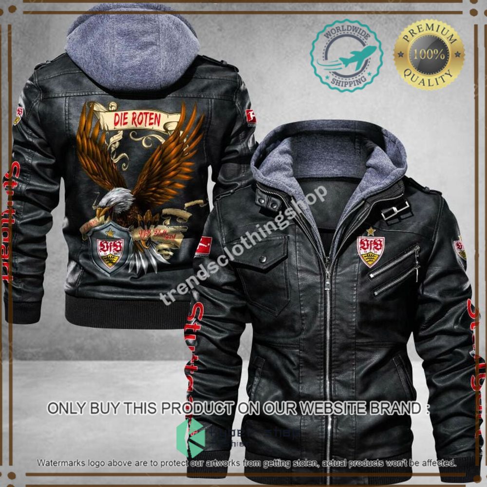vfb stuttgart die roten eagle leather jacket 1 10657