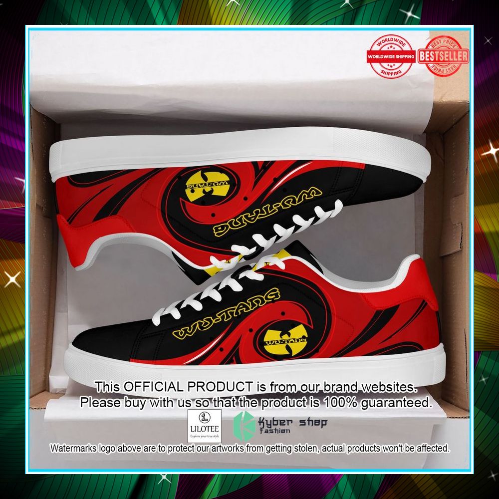 wu tang red stan smith shoes 2 666
