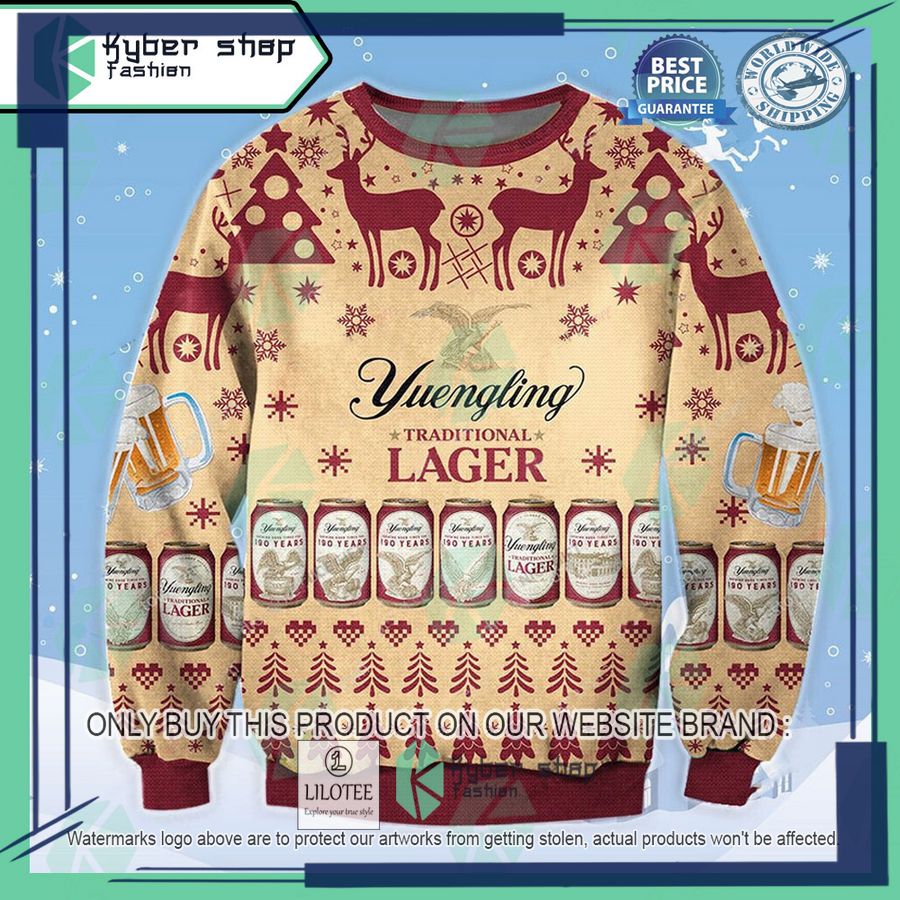 yuengling ugly christmas sweater 1 98390
