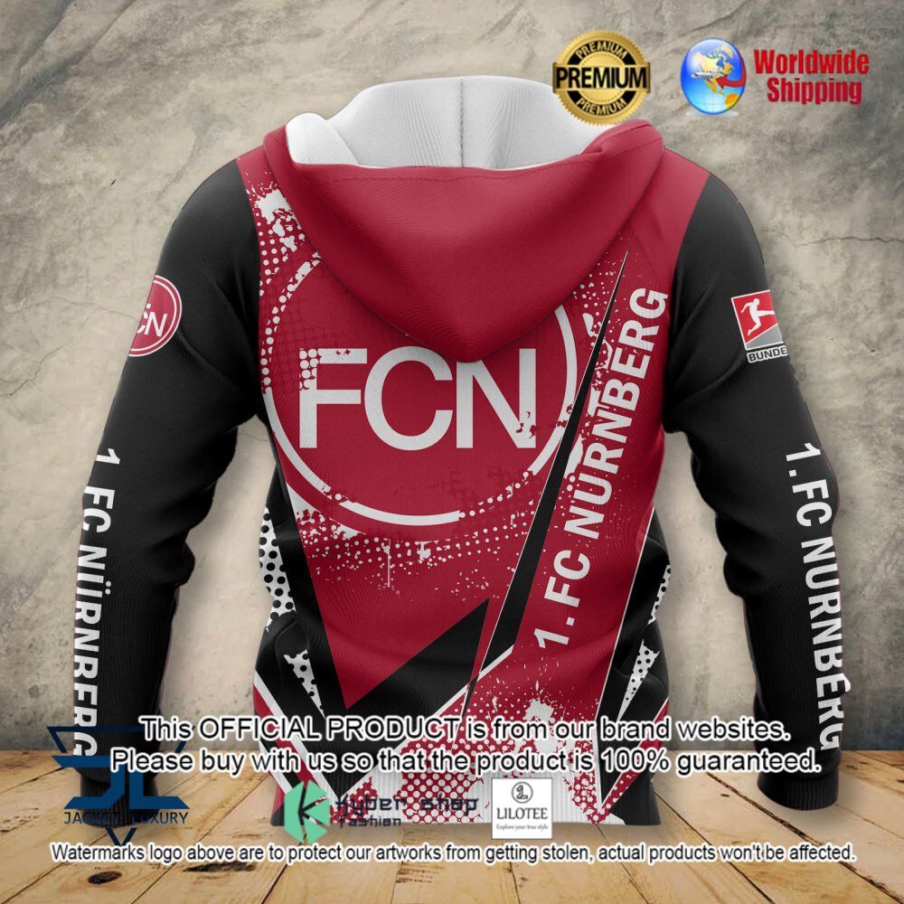 1 fc nurnberg custom name 3d hoodie shirt 2 746