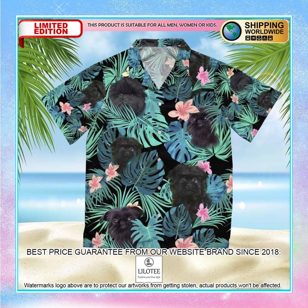 affenpinscher summer leaves hawaiian shirt 1 790