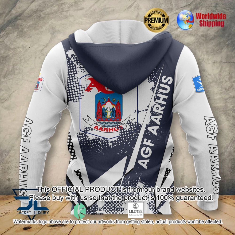 agf fodbold custom name 3d hoodie shirt 2 630