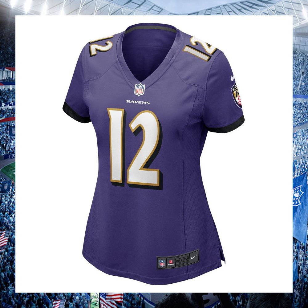 anthony brown baltimore ravens nike womens purple football jersey 2 257