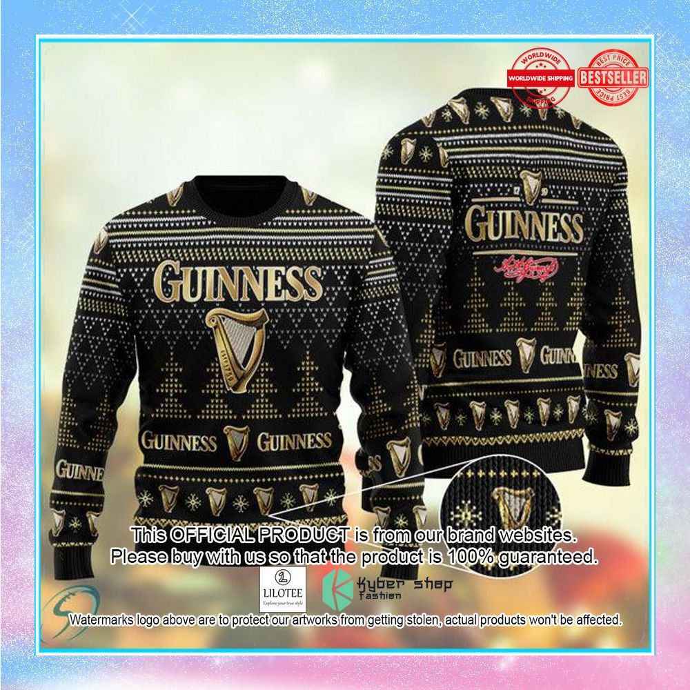 beer guinness 1759 ugly christmas sweater 1 296