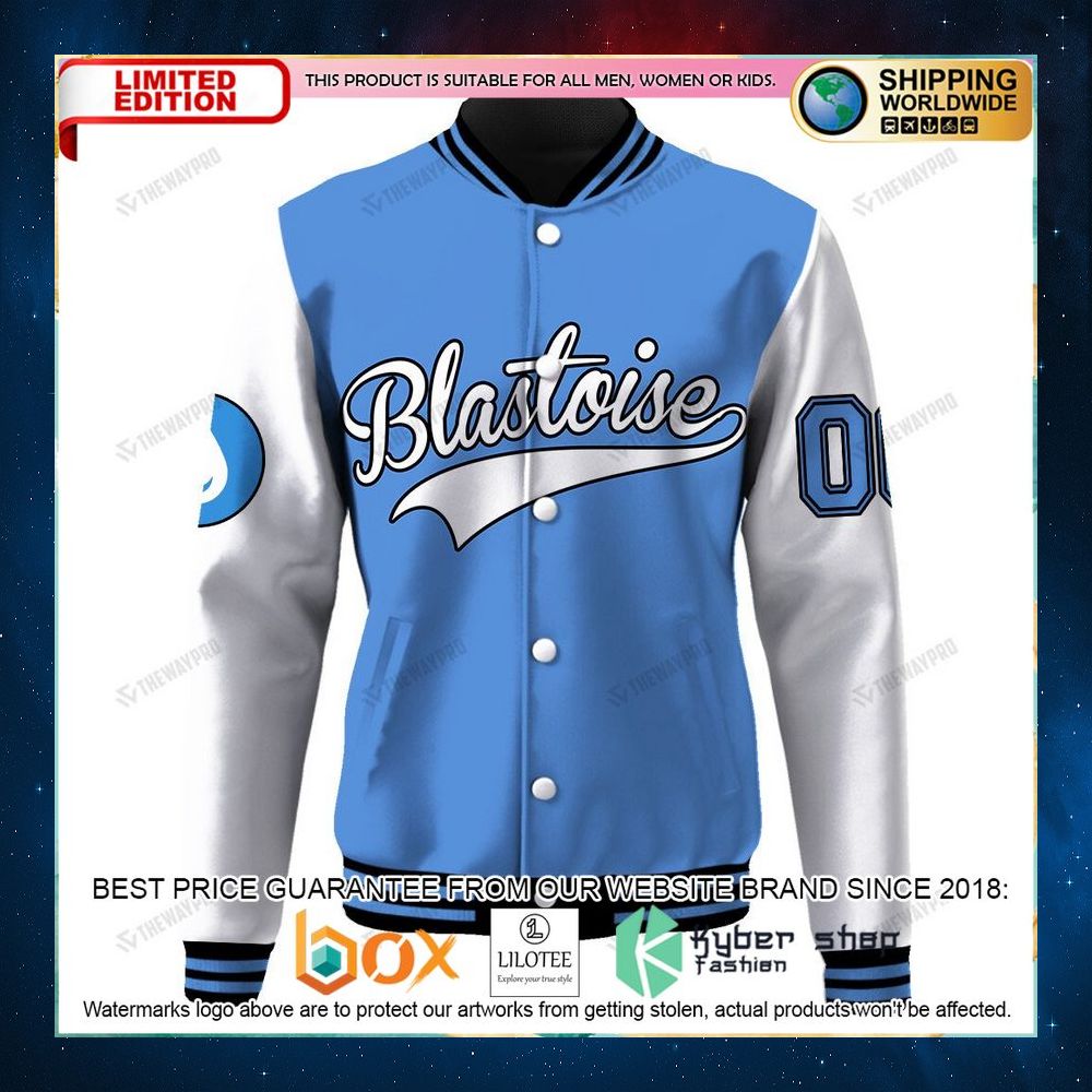 blastoise pokeball personalized baseball jacket 2 146