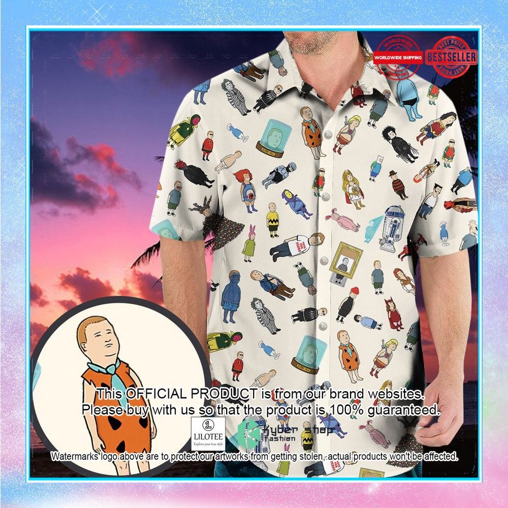 bobby hill king of the hill pattern hawaiian shirt 1 172
