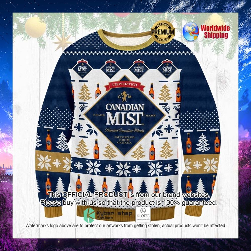 canadian mist whiskey sweater 1 976