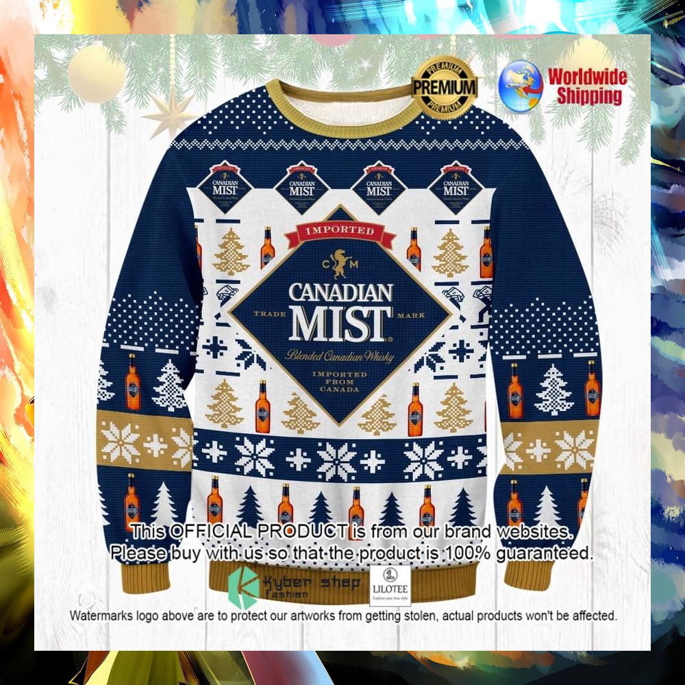 canadian mist whiskey sweater 1 991