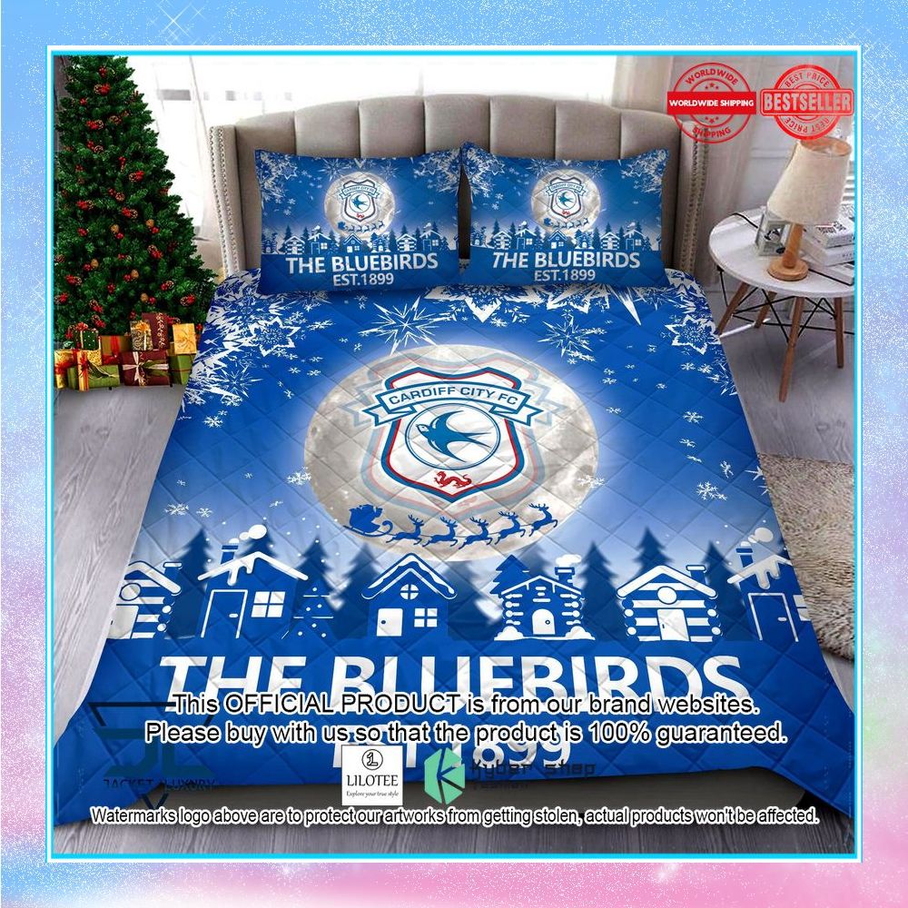 cardiff city f c the bluebirds bedding set 1 876