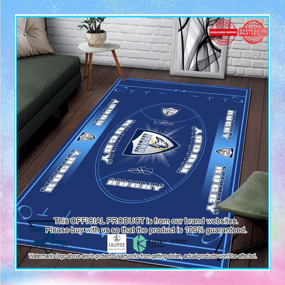 colomiers rugby carpet rug 2 822