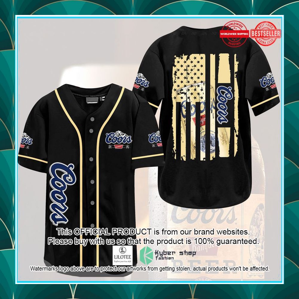 coors banquet united states flag baseball jersey 2 281