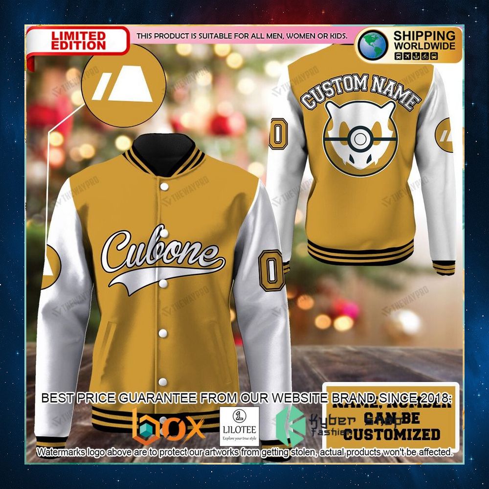 cubone pokeball personalized baseball jacket 1 793