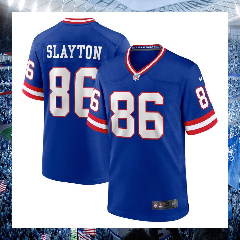 darius slayton new york giants nike classic royal football jersey 1 612