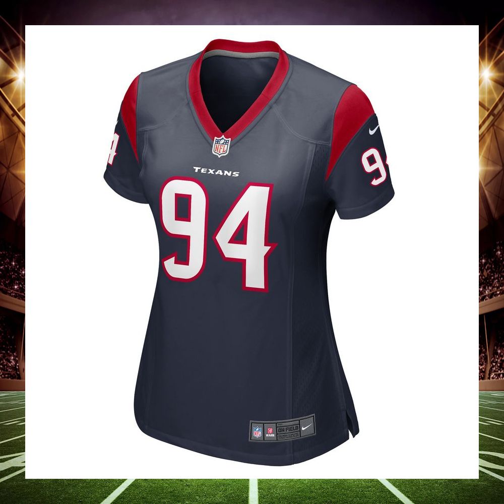 demone harris houston texans navy football jersey 2 595